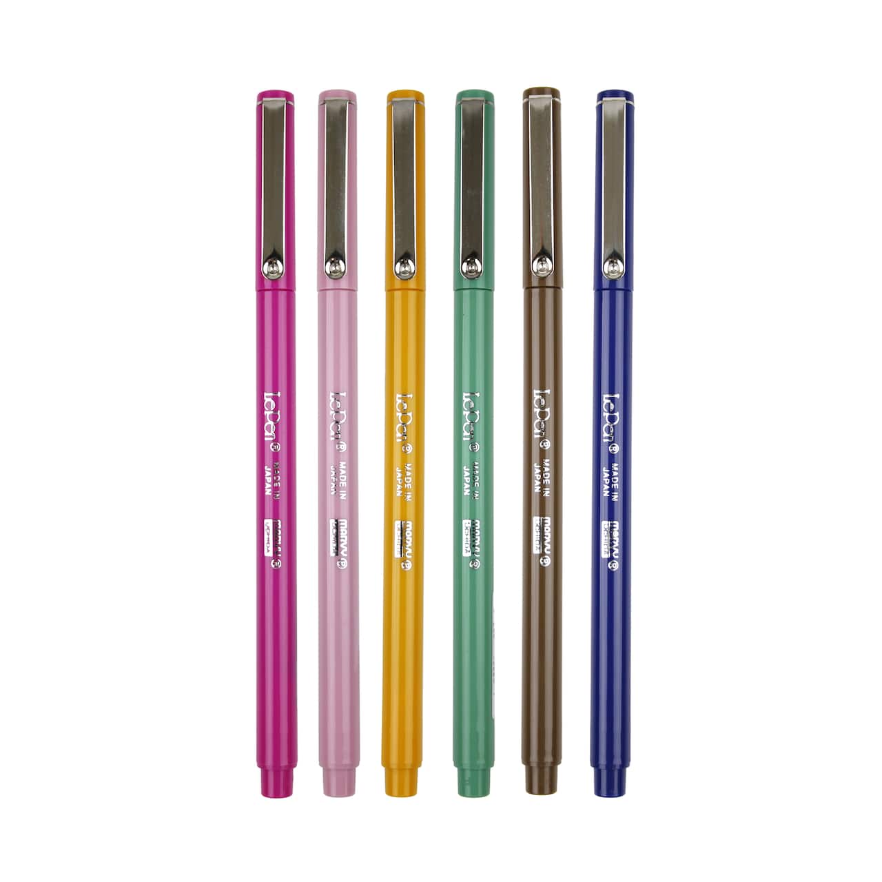Marvy® Uchida LePen® Extra Fine 6 Colour Retro Pen Set